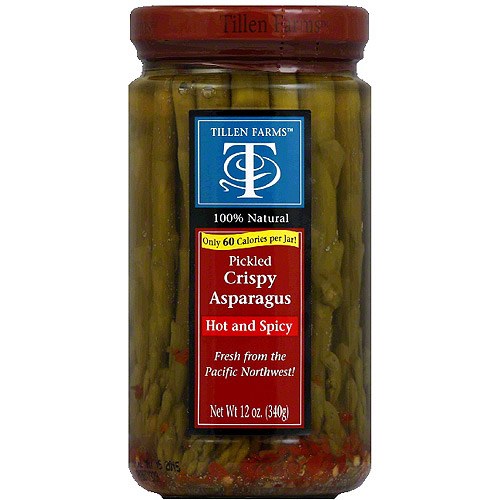 Tillen Farms - Spicy Pickled Asparagus 12oz - Legacy Wine And Spirits